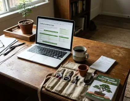 California juniper deadwood pruning