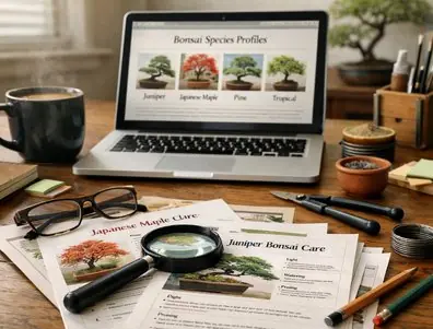 Japanese maple leaf inspection